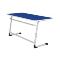 Стол ученич. 2-местный рег. по высоте (г.р. 3-5, 5-7) серии "Уникум"