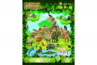 Плакат звуковой Веселый зоопарк, для детей с ОВЗ