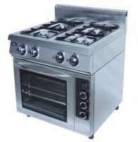 Плита газовая нерж. 800x800x1050