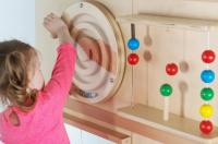 Тактильная панель лабиринт 400х400 мм