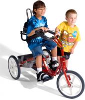 Велосипед для детей-инвалидов с фиксирующими ремешками